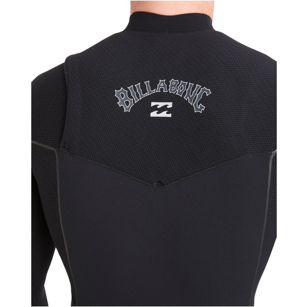 2024 Billabong Mens Furnace Comp 3/2mm Chest Zip Wetsuit ABYW100198 - Black